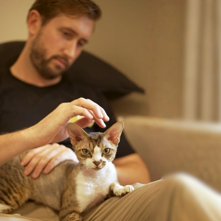 Matt with Morty