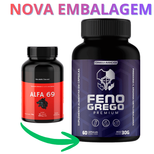 Alfa 69 Suplemento Sexual - 30 Caps - Vermelho