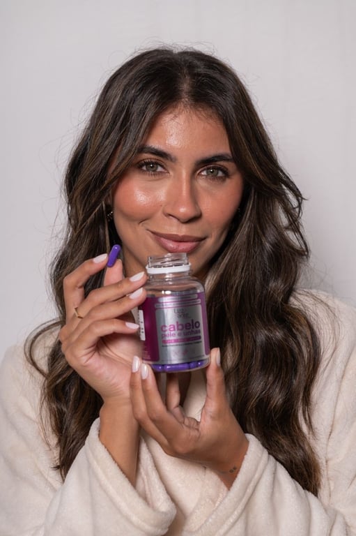 Lizz Ante Nutri Fortalecedor Cabelo, Pele & Unhas  60 Cápsulas de 500mg