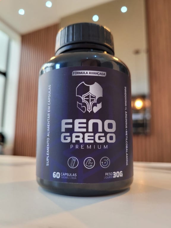 Feno Grego Premium 60 Cápsulas – Suplemento para Bem-Estar e Saúde
