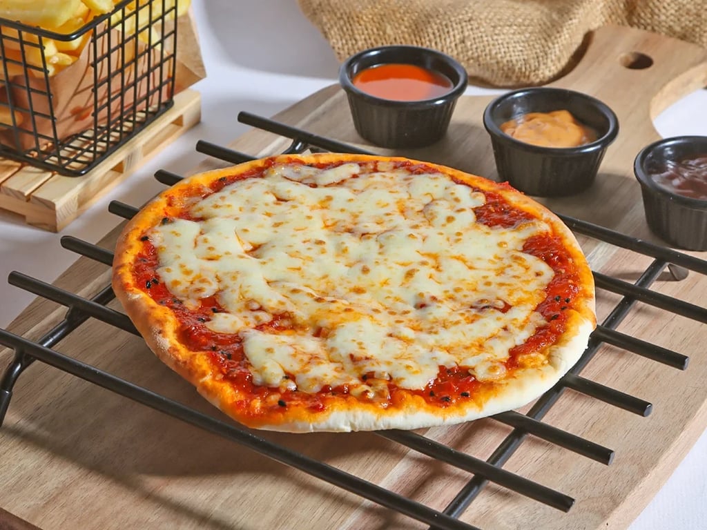 محمرة مع موزاريلا