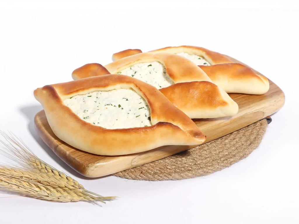 جبنة بيضاء مع بقدونس