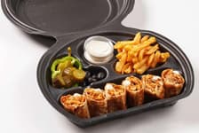 هيلثي شاورما دجاج - خس، بندورة، زيتون، شاورما