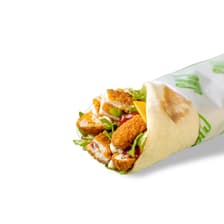 لفة كوردون بلو - رول صاج مع كرسبي كوردون بلو، جبنة و خس، بالاضافة ا