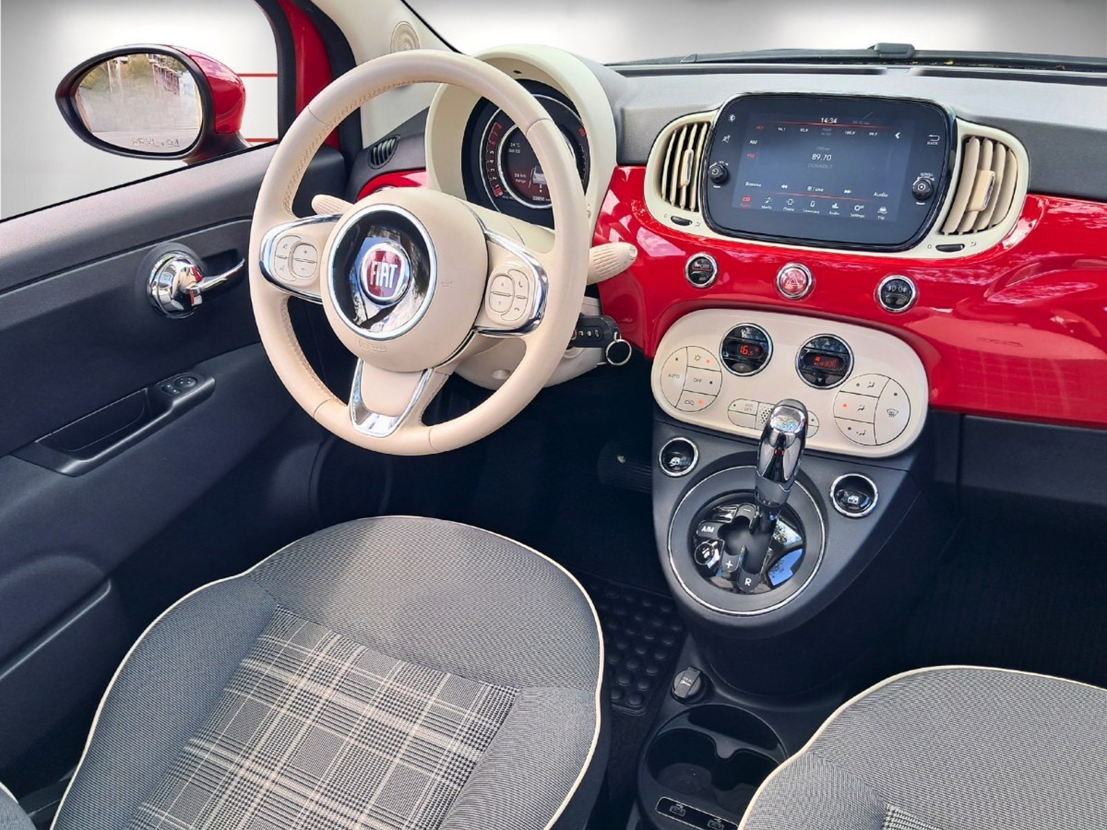 Fiat 500 Lounge Dualogic 1.4 Aut 2021 - Foto 5 de 10
