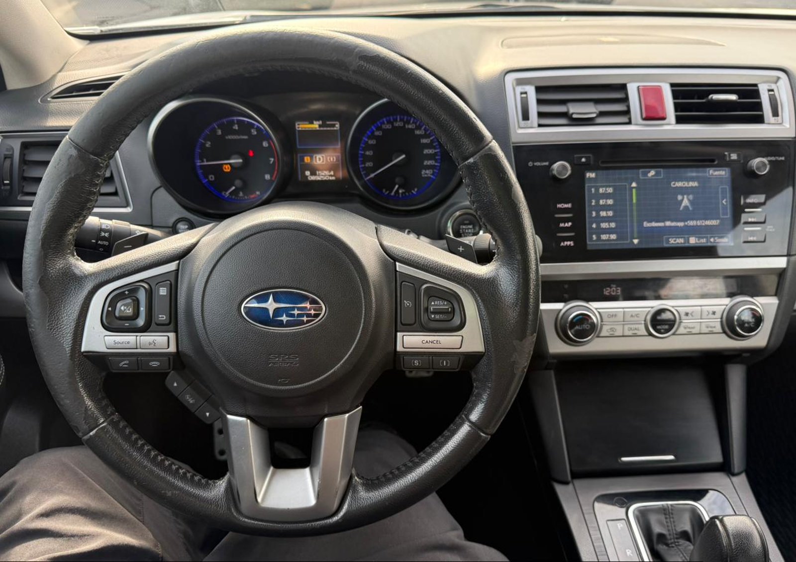 SUBARU ALL NEW OUTBACK LTD AWD CVT 2.5I 2018 - Imagen 11 de 18