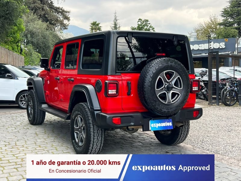 Jeep WRANGLER SPORT UNLIMITED 3.6 2022 - Imagen 4 de 10
