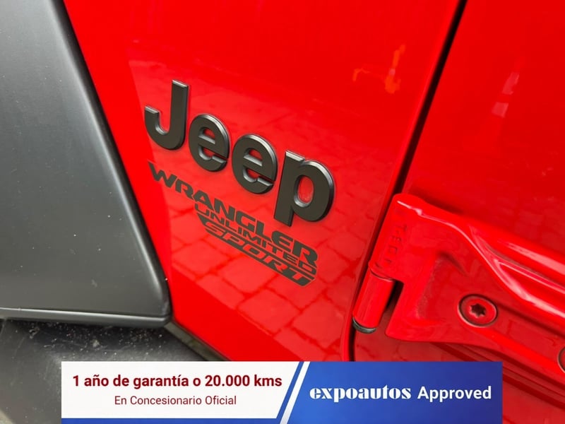 Jeep WRANGLER SPORT UNLIMITED 3.6 2022 - Imagen 9 de 10