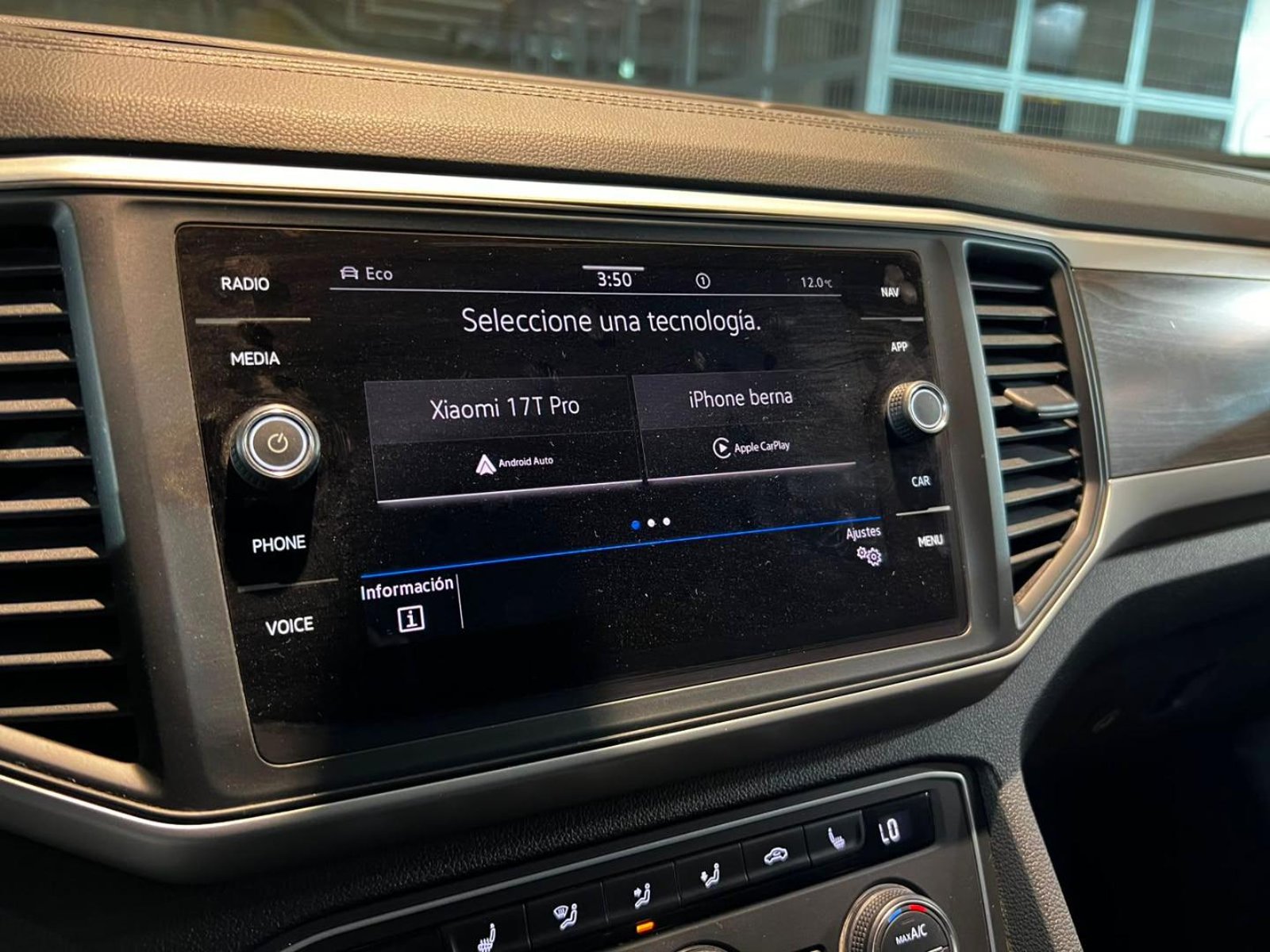 VOLKSWAGEN ATLAS 3.6	COMFORTLINE 4MOTION 2022 - Imagen 13 de 20