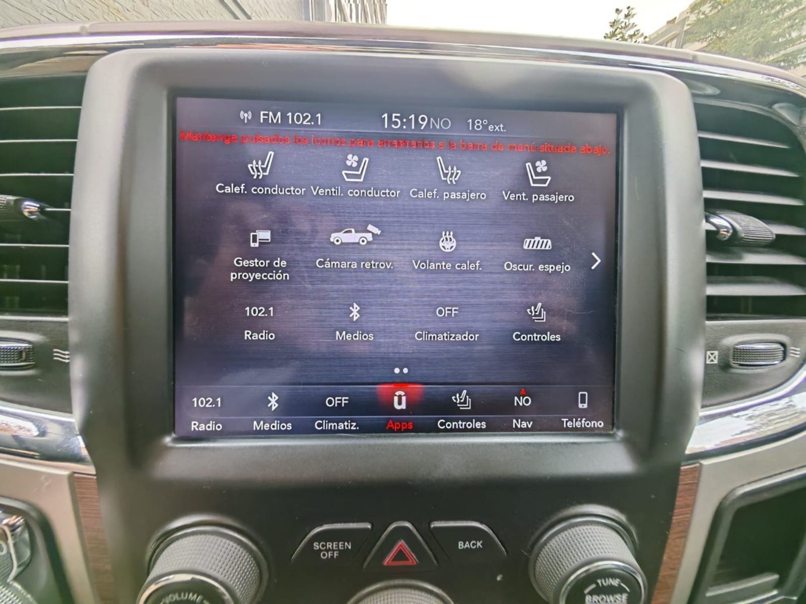 RAM 1500 LARAMIE CREW CAB 4X4 DIESEL 2020 - Imagen 9 de 10