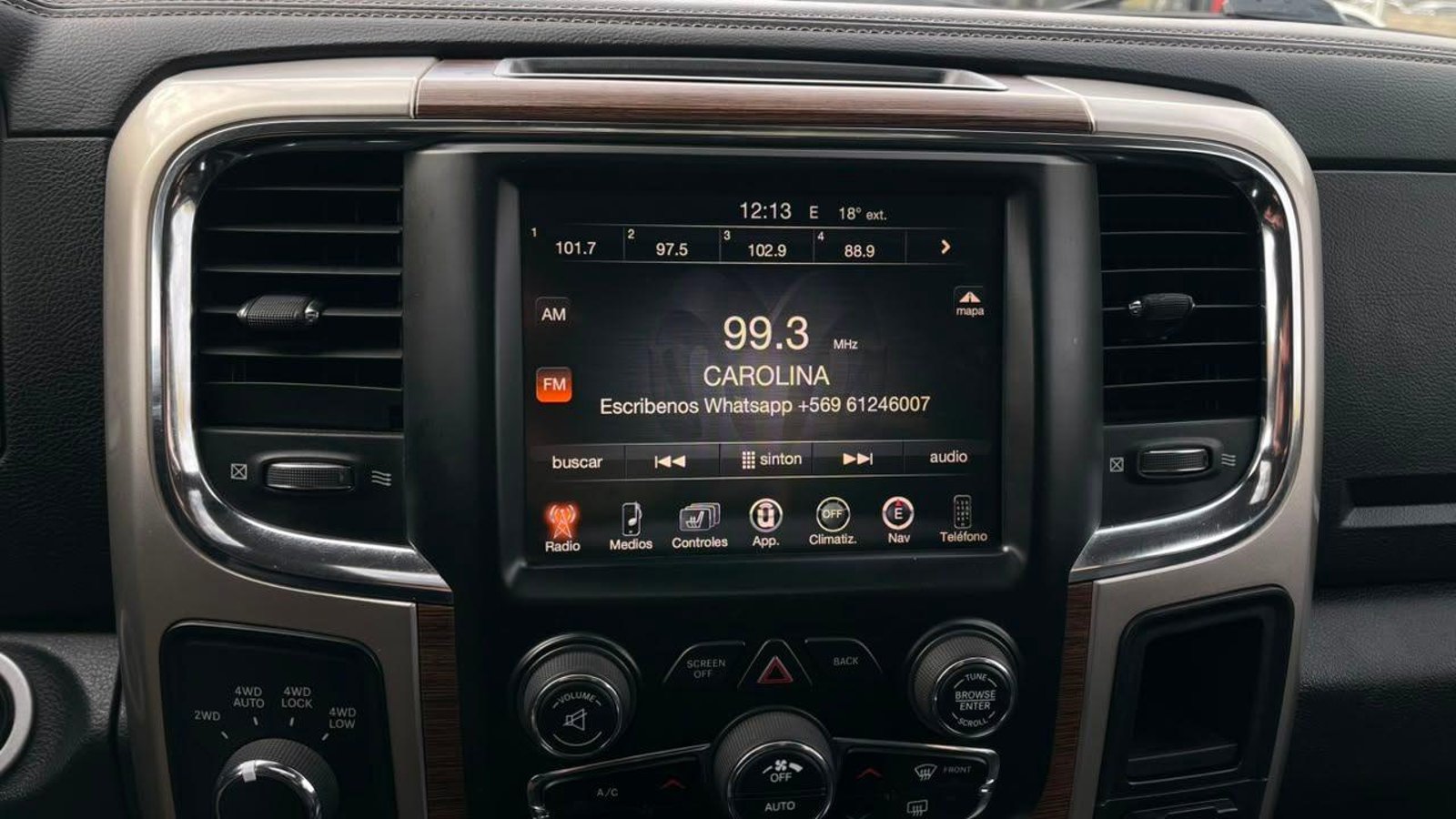 Dodge RAM 1500 LARAMIE 2017 - Imagen 14 de 16