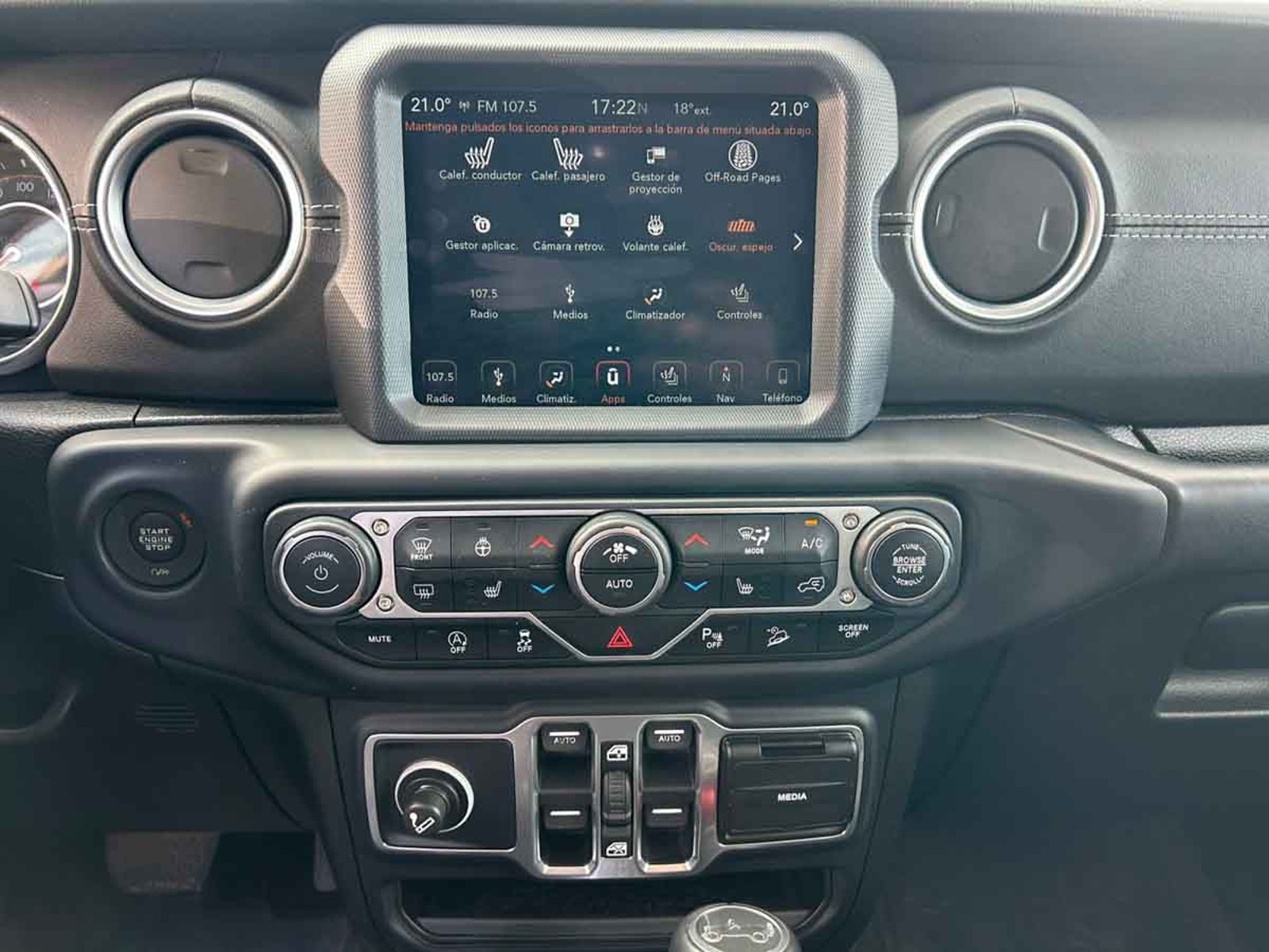 JEEP WRANGLER SAHARA LTD 3.6 AUT 2019 - Imagen 13 de 16