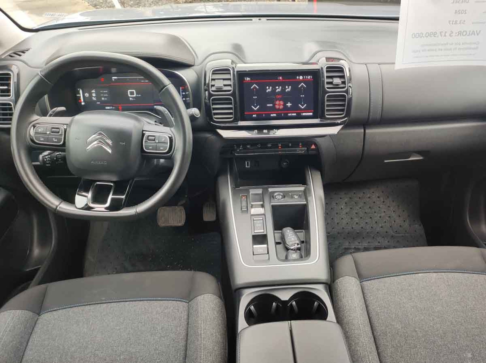 CITROEN C5 AIRCROSS CVA8 STT 1.5 AUT 2024 - Imagen 11 de 14