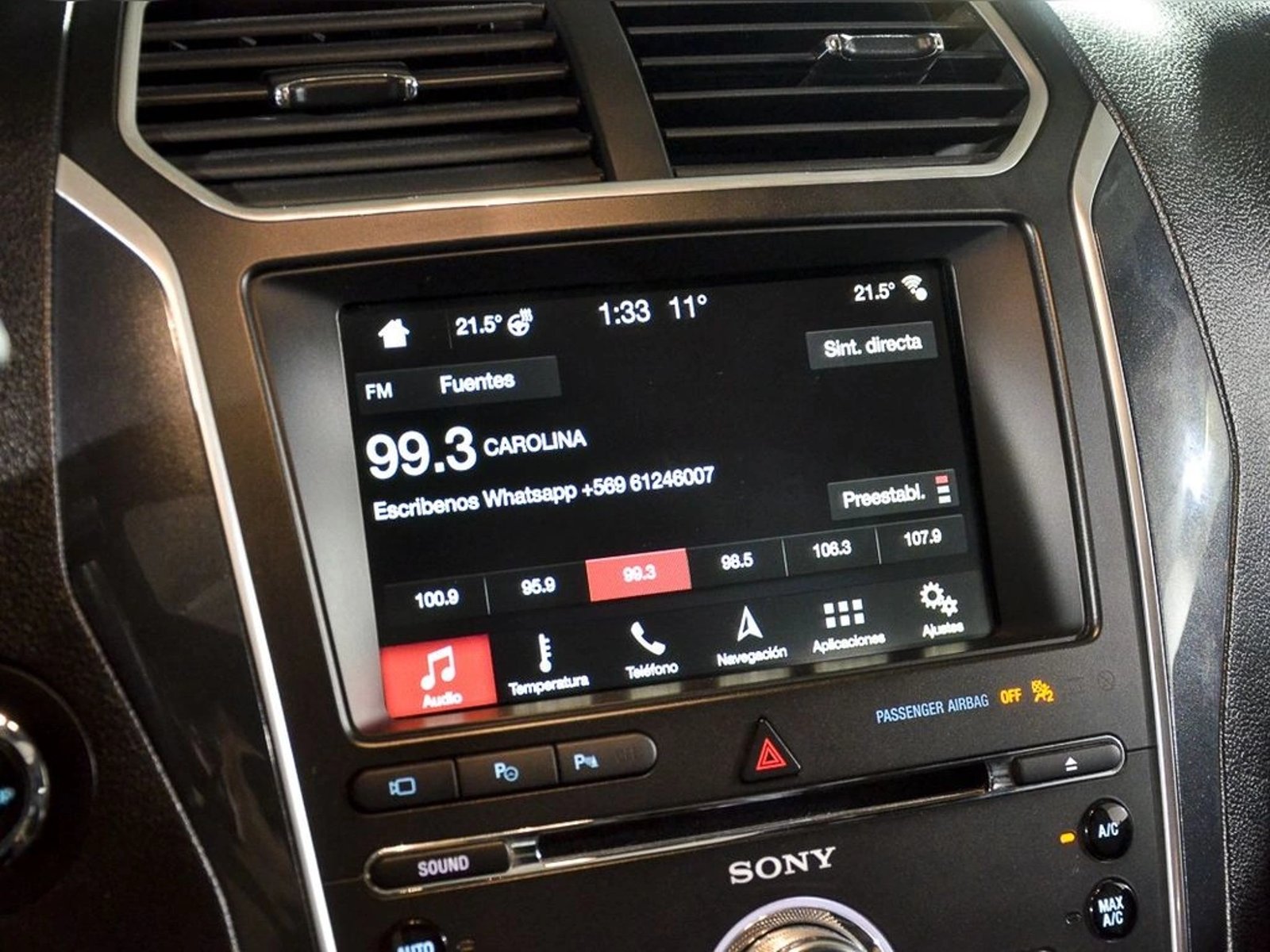 FORD EXPLORER 2.3 ECOBOOST LIMITED 4X4 AT 5P 2018 - Imagen 11 de 14