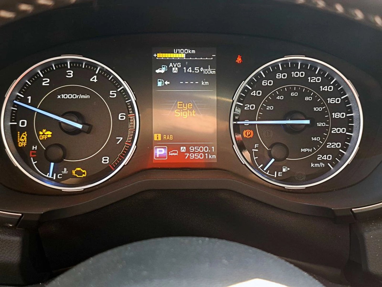 Subaru EVOLTIS 2.4T TOURING AWD AT 5P 2022 - Imagen 17 de 20