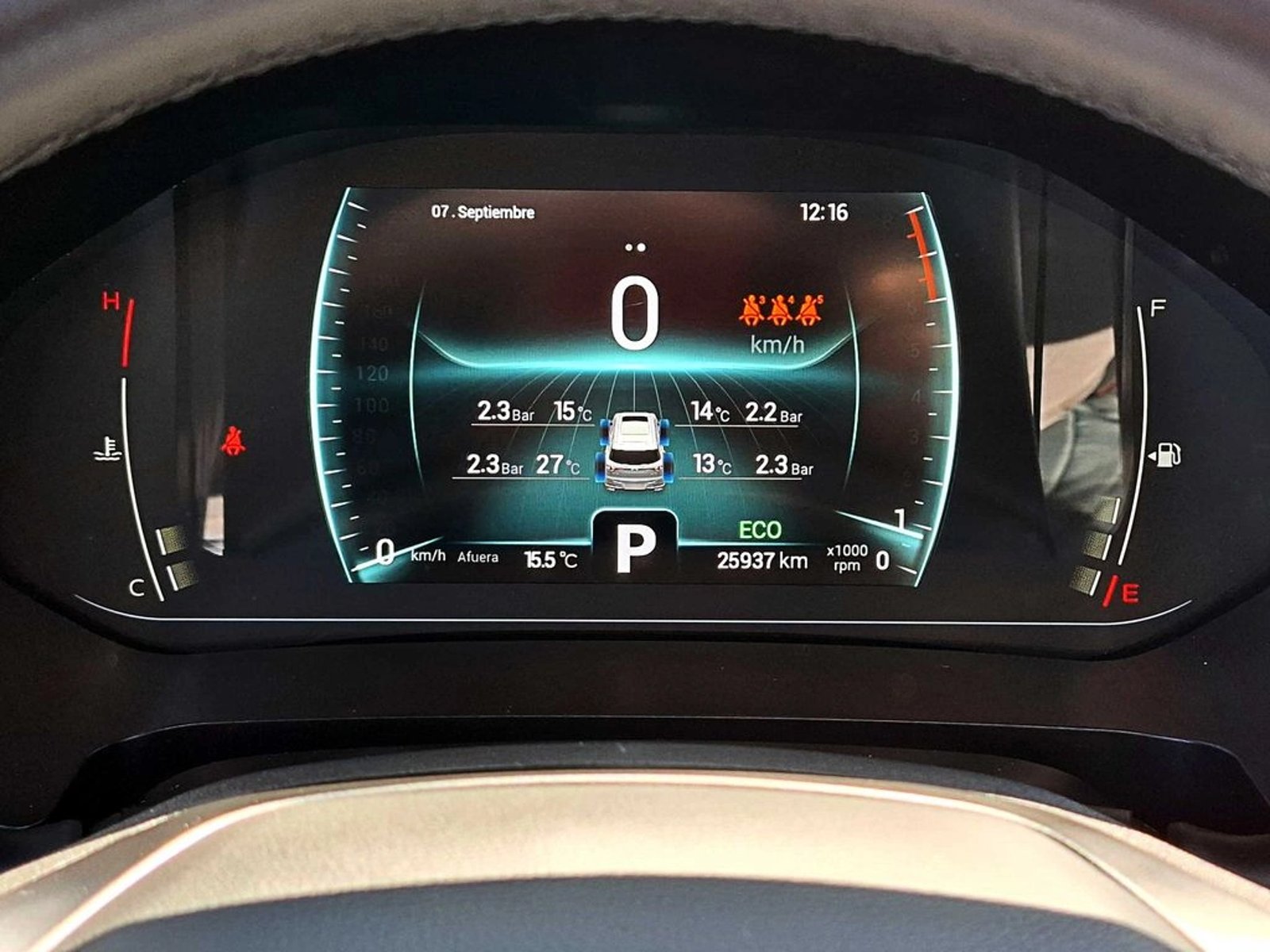 Chery TIGGO 7 PRO 1.5T GLX 4X2 CVT AT 5P 2023 - Imagen 16 de 19