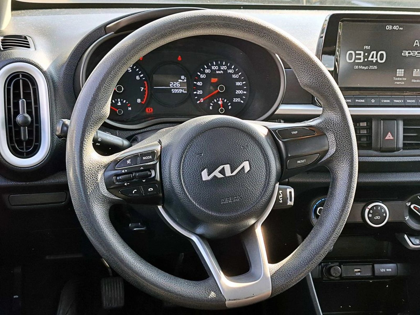KIA MORNING 1.2  AC 5MT 5P 2022 - Imagen 12 de 18