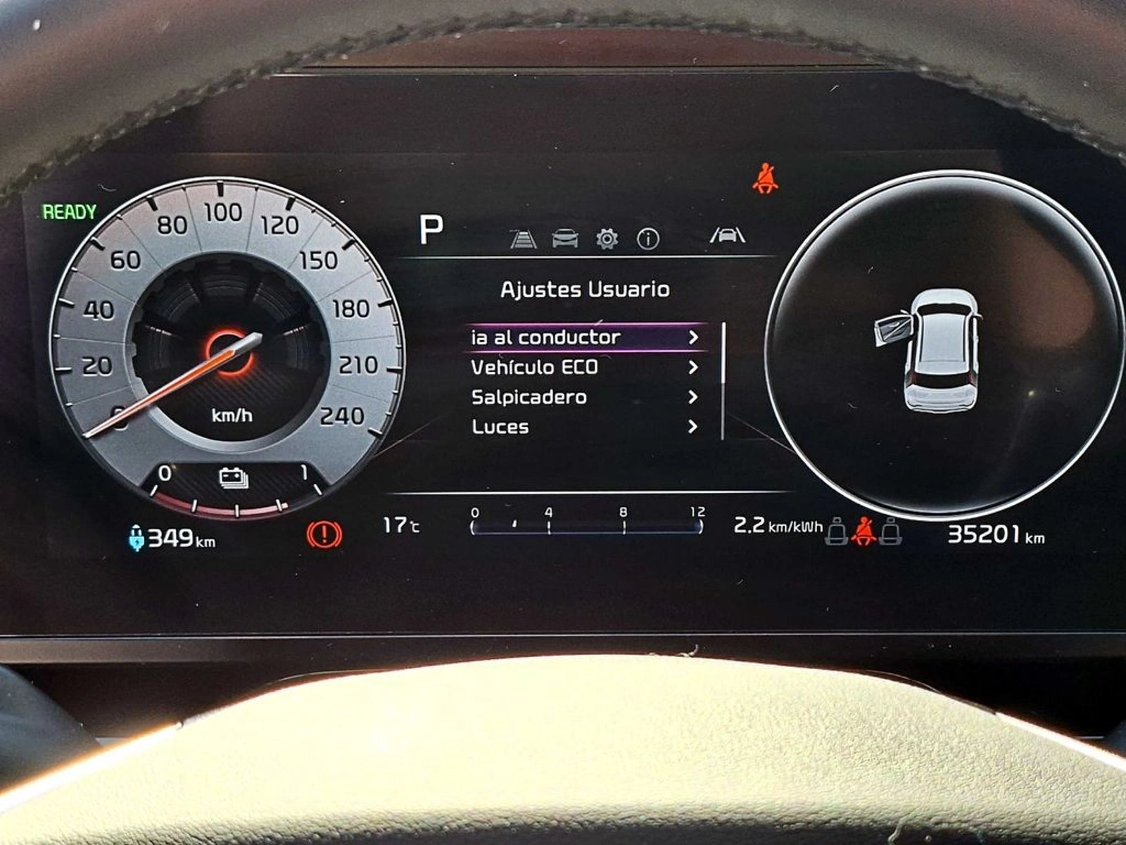 Kia NIRO EV ELECTRICO LX 4X2 AT 5P 2023 - Imagen 14 de 17