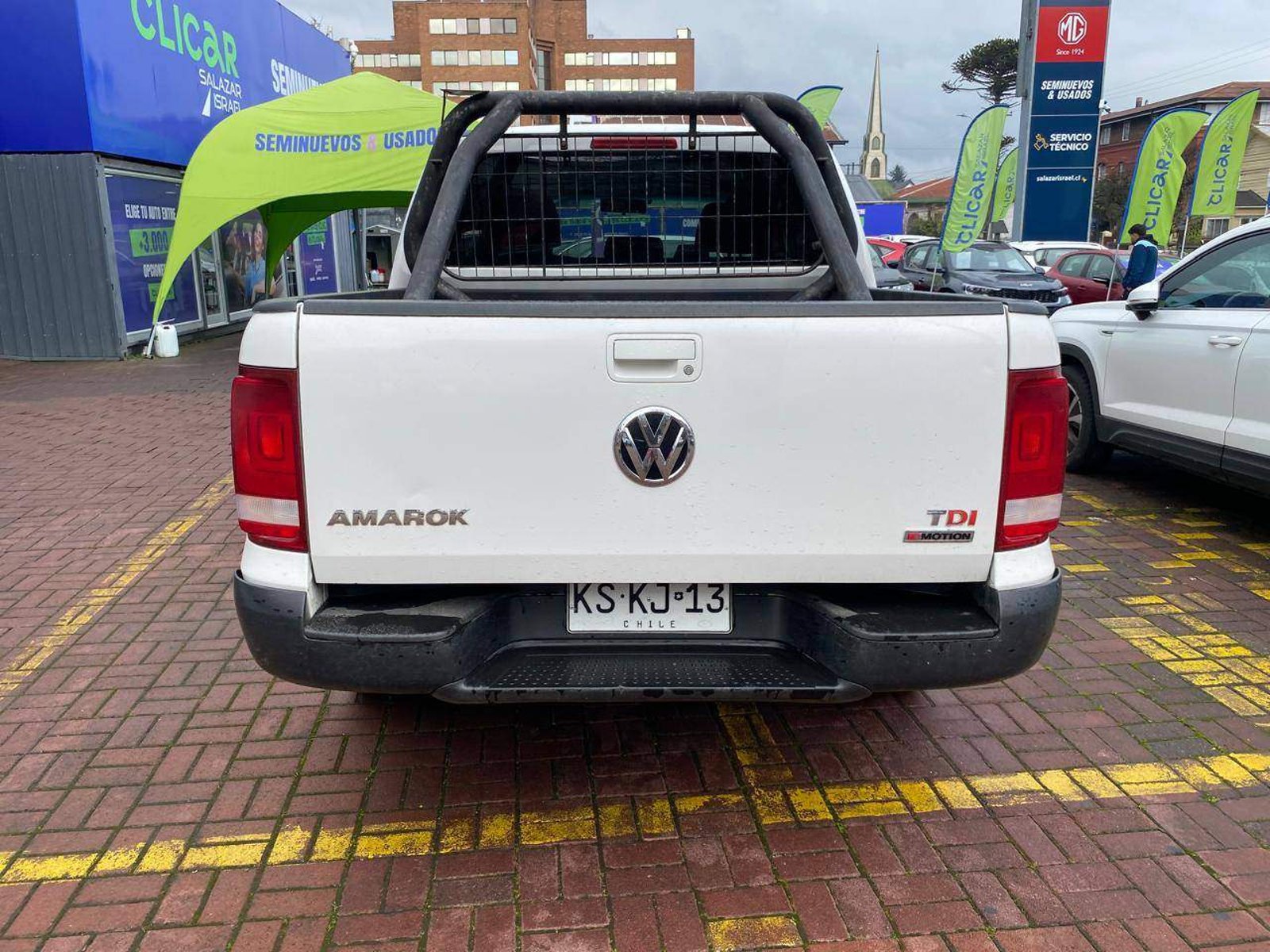Volkswagen Amarok 2.0 Trendline Diesel 4motion 4x4 Dob. Cab. Mt 4p 2019 - Foto 5 de 8
