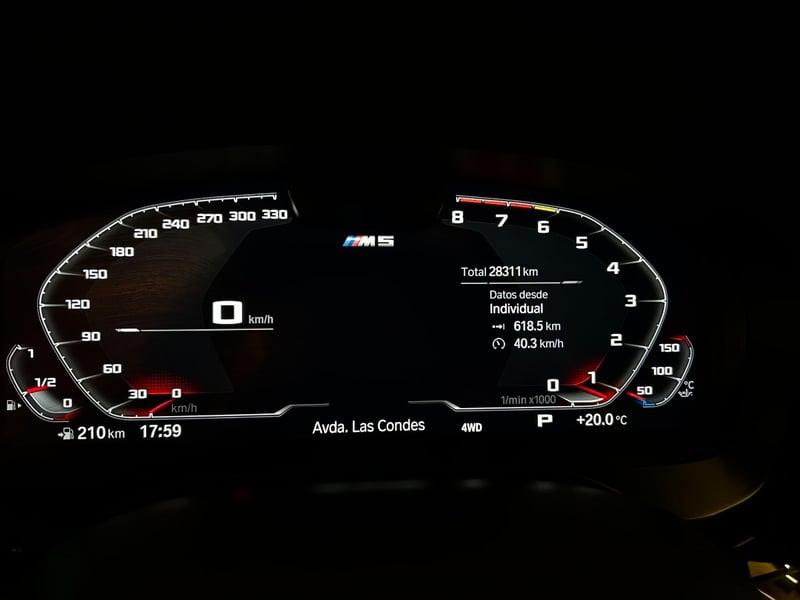 BMW M5 COMPETITION 4.4 2022 - Imagen 12 de 20