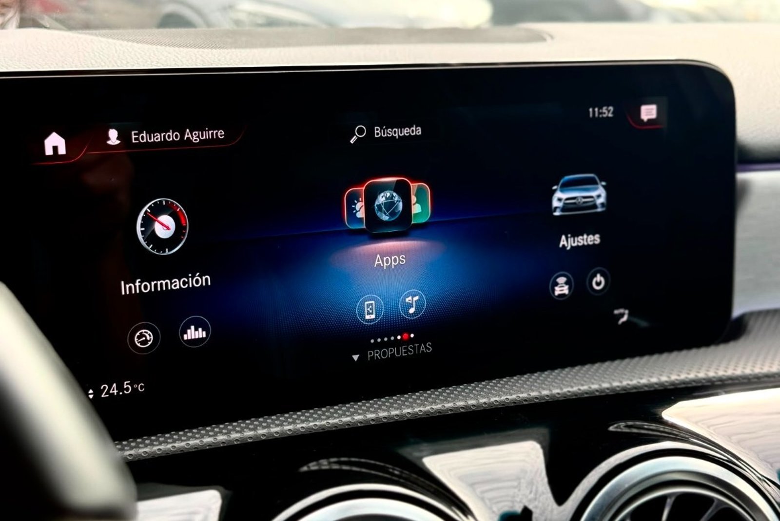 Mercedes-Benz A200 AMG LINE 2.0 2021 - Imagen 12 de 19