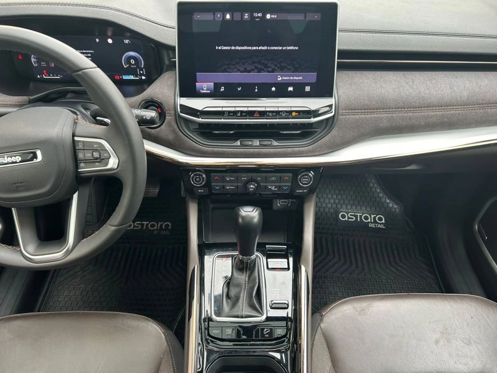 Jeep COMMANDER 2.0 OVERLAND AT 4X4 DIESEL 2023 - Imagen 11 de 17