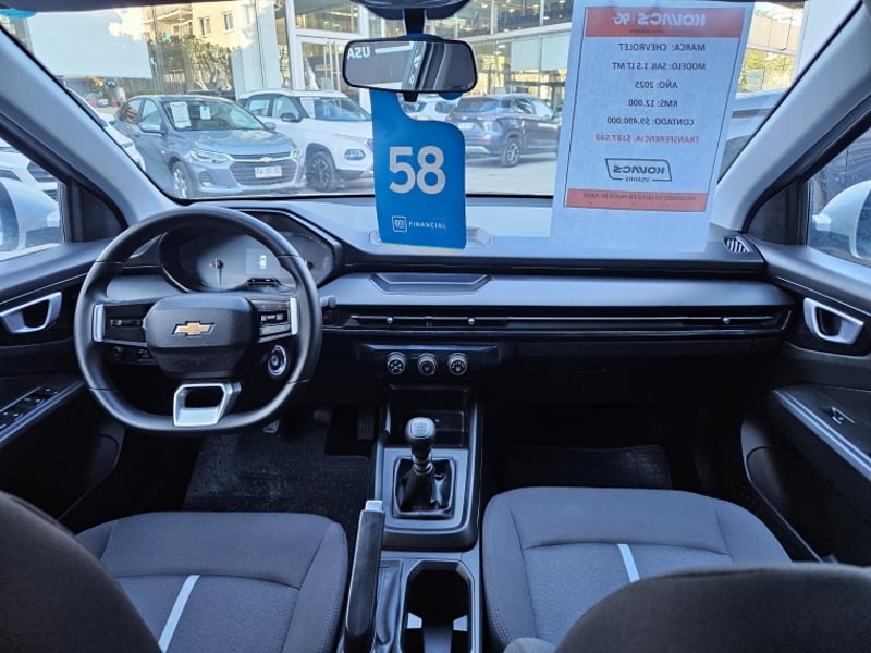Chevrolet SAIL 1.5 LT MT 2025 - Imagen 6 de 18