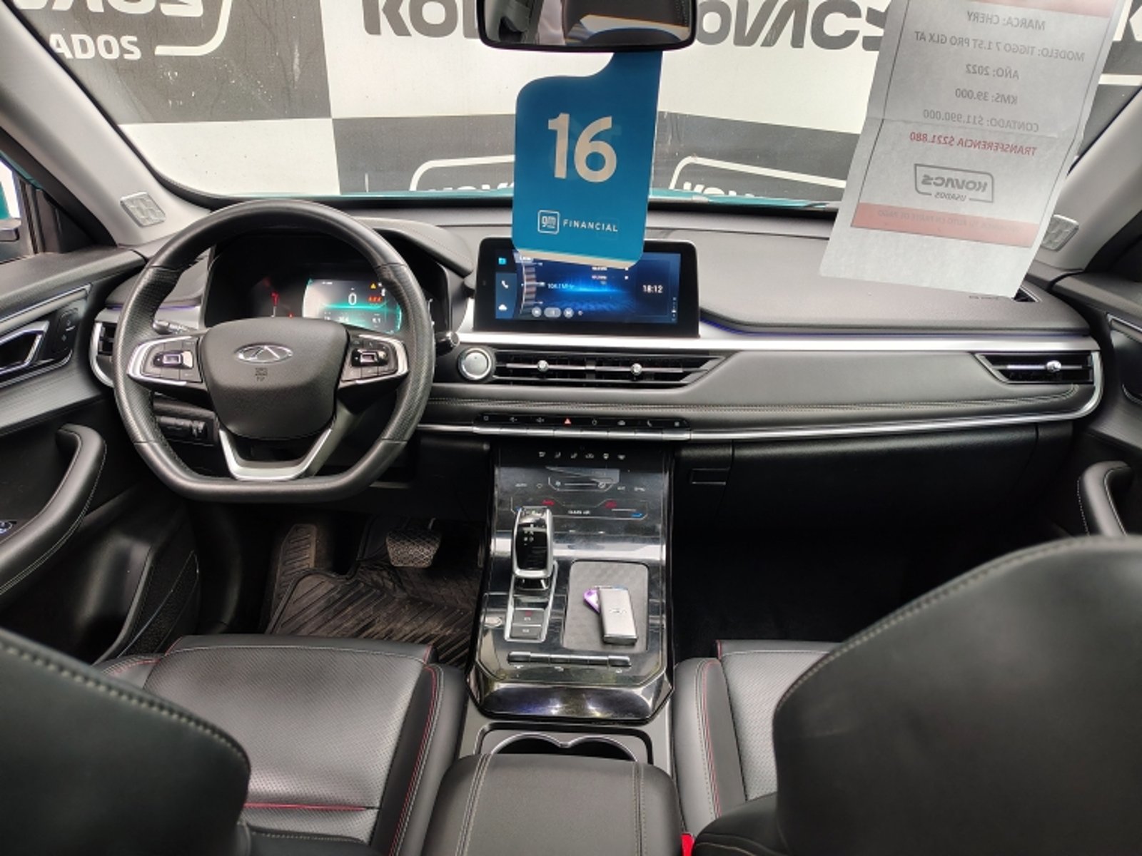 CHERY TIGGO 7 1.5   PRO  GLX AT 2022 - Imagen 10 de 19