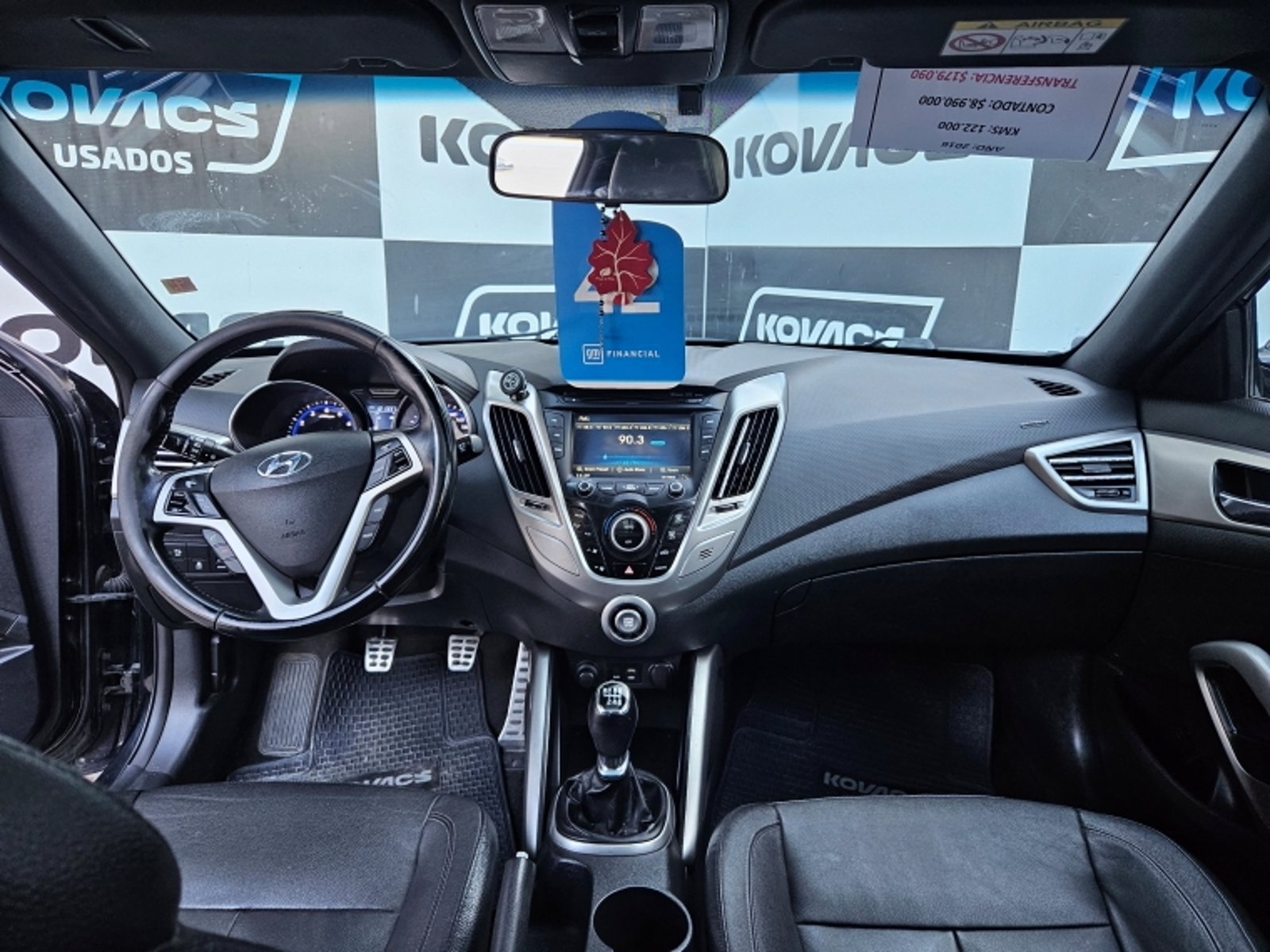 Hyundai VELOSTER 1.6 FS 4DR GLS FULL MT 2016 - Imagen 12 de 19