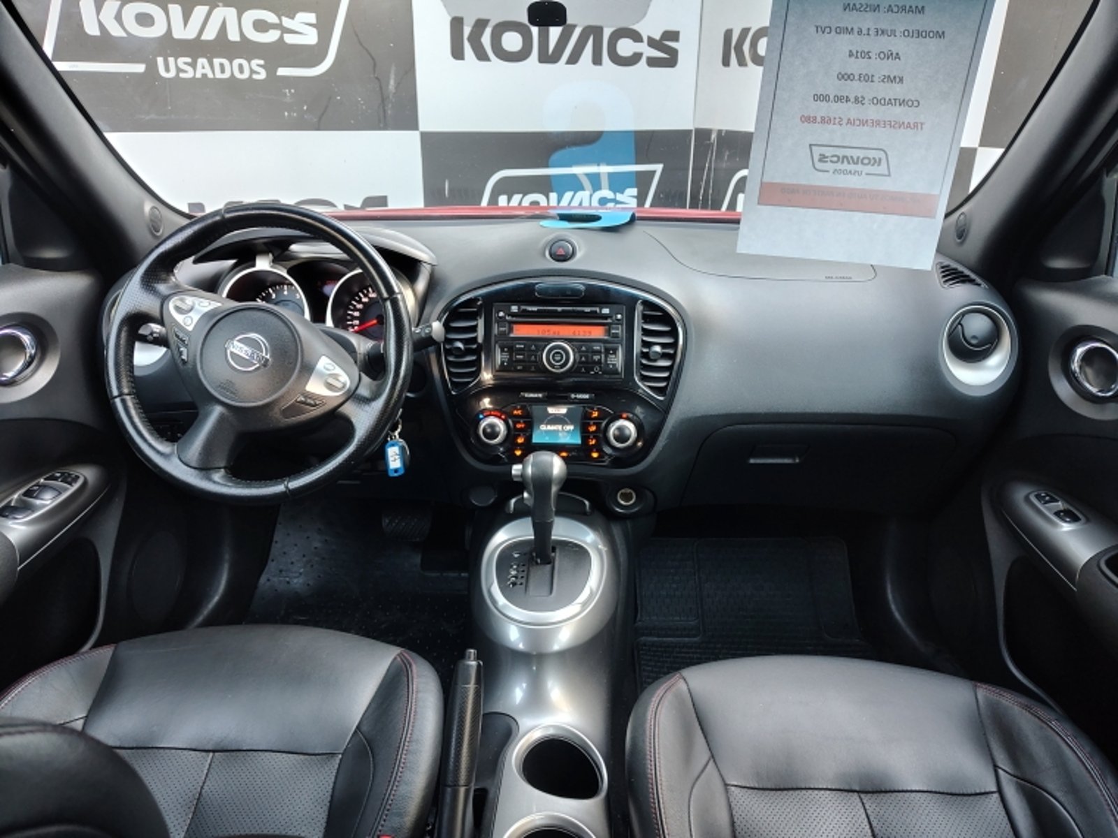 NISSAN JUKE 1.6  MID  CVT 2014 - Imagen 9 de 20