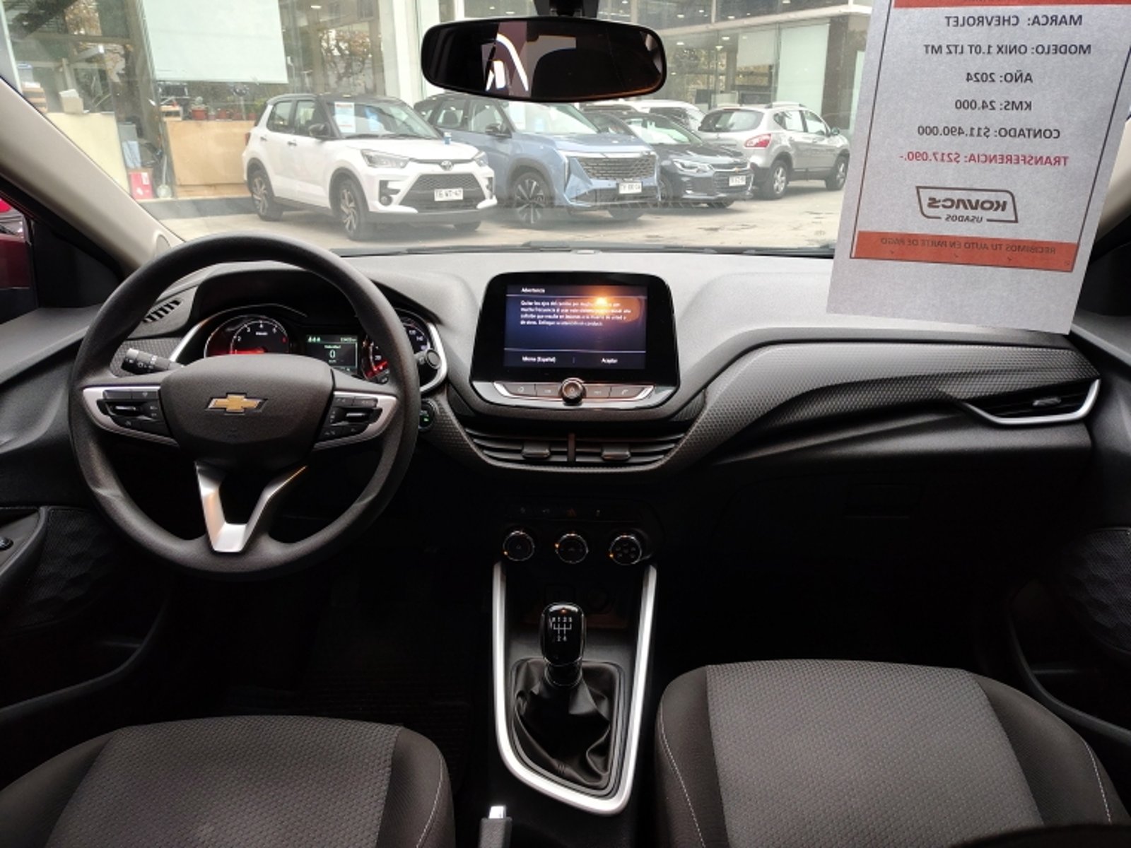 CHEVROLET ONIX 1.0 SEDAN LTZ MT 2024 - Imagen 6 de 20