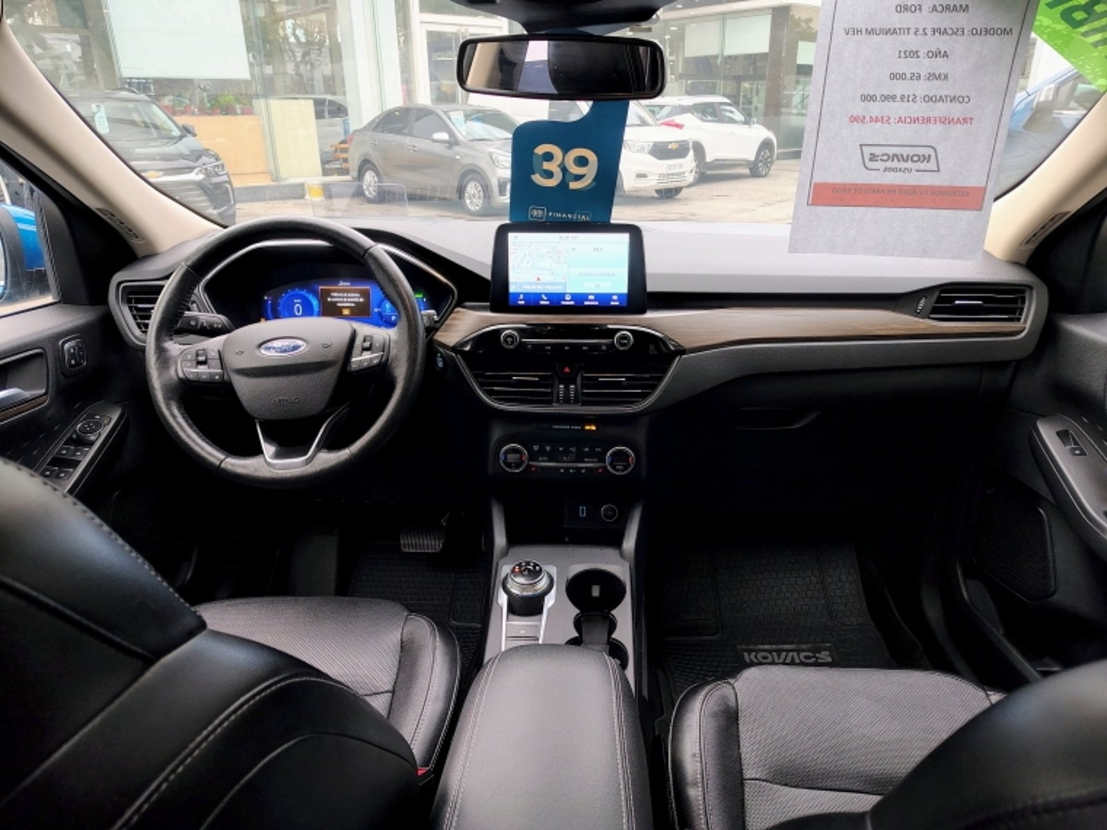 FORD ESCAPE 2.5  TITANIUM HEV AT 4X4 2021 - Imagen 6 de 16
