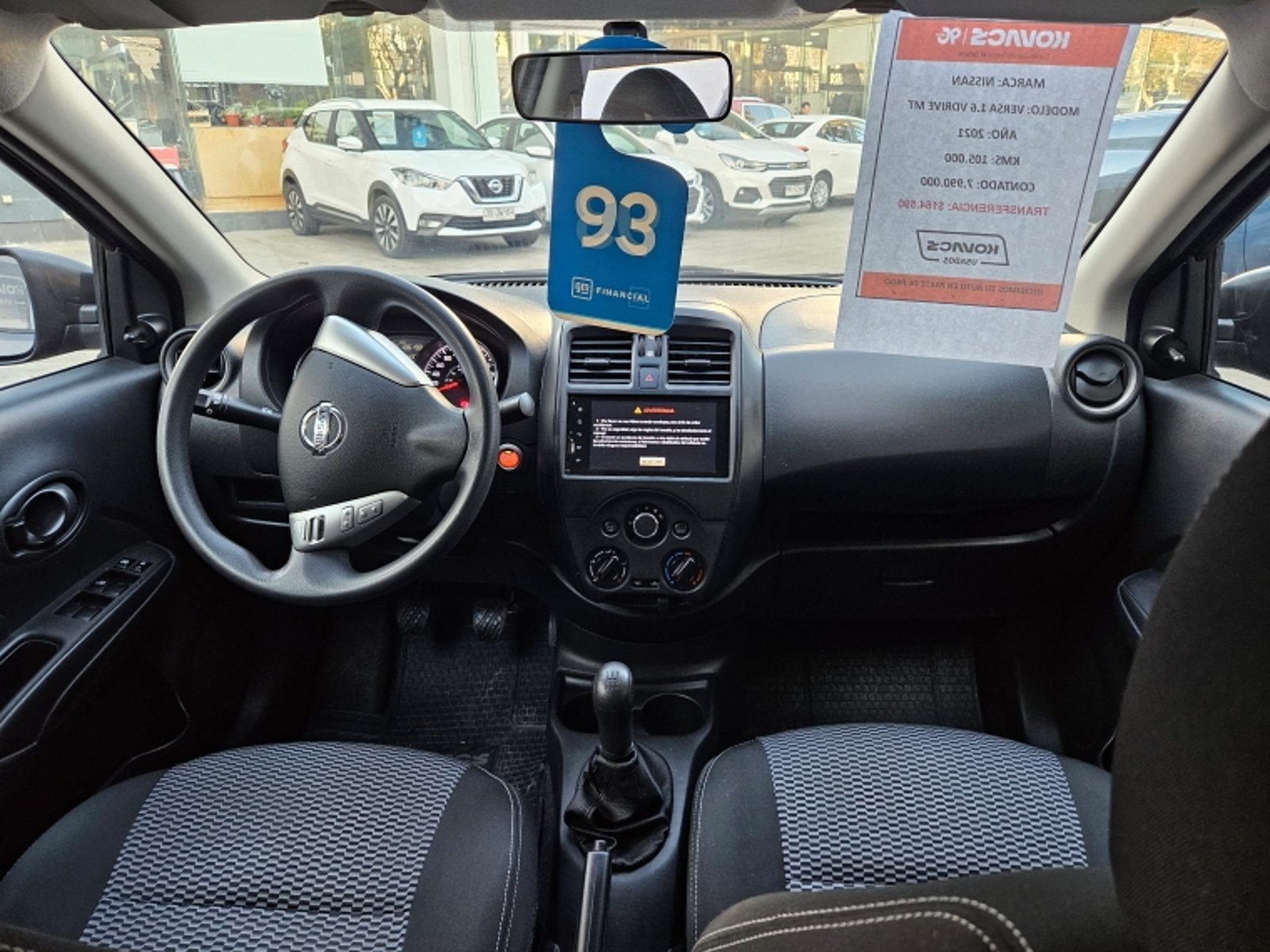 NISSAN VERSA 1.6  SENSE  MT 2021 - Imagen 6 de 18