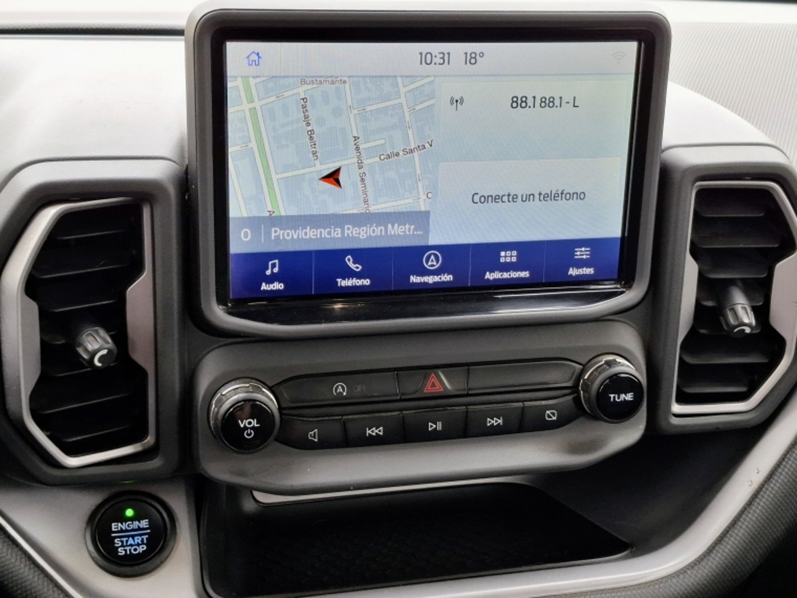 FORD BRONCO 1.5 BIG BEND AT 4X4 2021 - Imagen 13 de 20