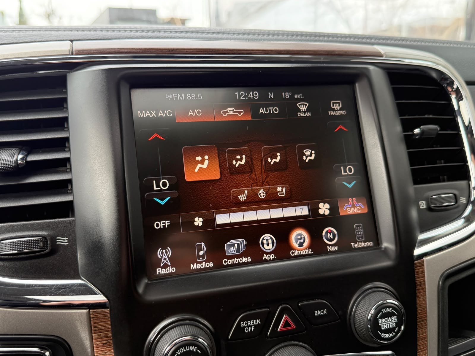 RAM 1500 2018 - Imagen 19 de 20