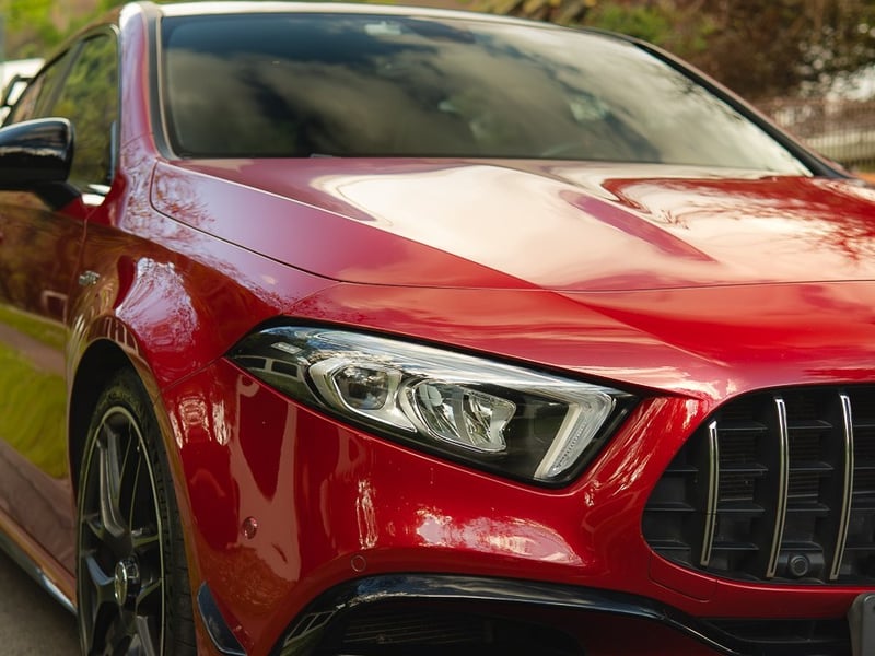 Mercedes-Benz A45 S AMG 4MATIC ¡Recién Llegado! ; ;• ; ; ; ;• ; ;Patente 2 ; ;• ; ;ROJO 2021 - Imagen 9 de 10