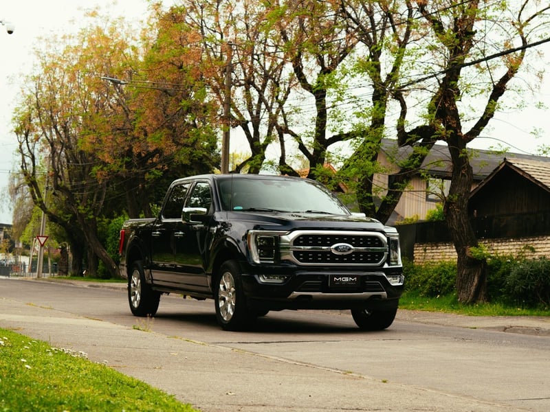 Ford F-150 PLATINUM 3.5 ECOBOOST ¡Recién Llegado! ; ;• ; ; ; ;• ; ;Patente 8 ; ;• ; ;AZUL 2023 - Imagen 3 de 10