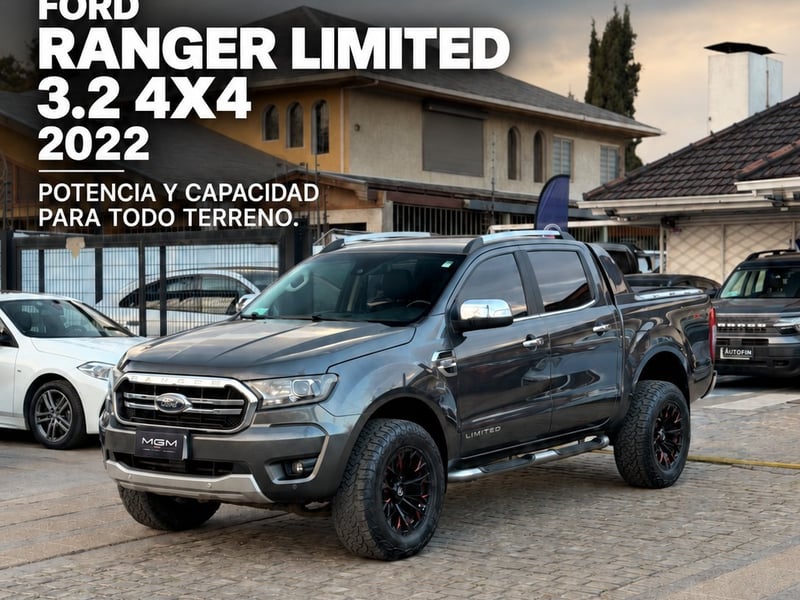 Ford RANGER LIMITED 3.2 4X4 ¡Recién Llegado! ; ;• ; ; ; ;• ; ; ; ;• ; ;Patente 6 ; ;• ; ;GRIS 2022