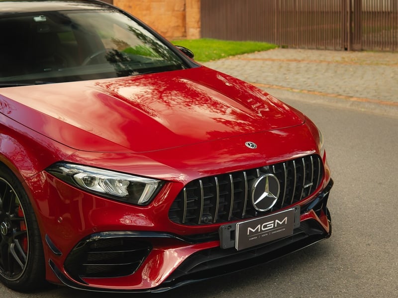 Mercedes-Benz A45 S AMG 4MATIC ¡Recién Llegado! ; ;• ; ; ; ;• ; ;Patente 2 ; ;• ; ;ROJO 2021 - Imagen 7 de 10