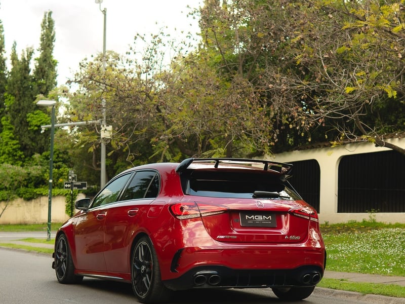 Mercedes-Benz A45 S AMG 4MATIC ¡Recién Llegado! ; ;• ; ; ; ;• ; ;Patente 2 ; ;• ; ;ROJO 2021 - Imagen 6 de 10