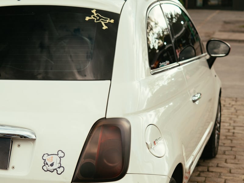 Fiat 500 1.4 LOUNGE ¡Recién Llegado! ; ;• ; ;Patente 7 ; ;• ; ;BLANCO 2016 - Imagen 8 de 10