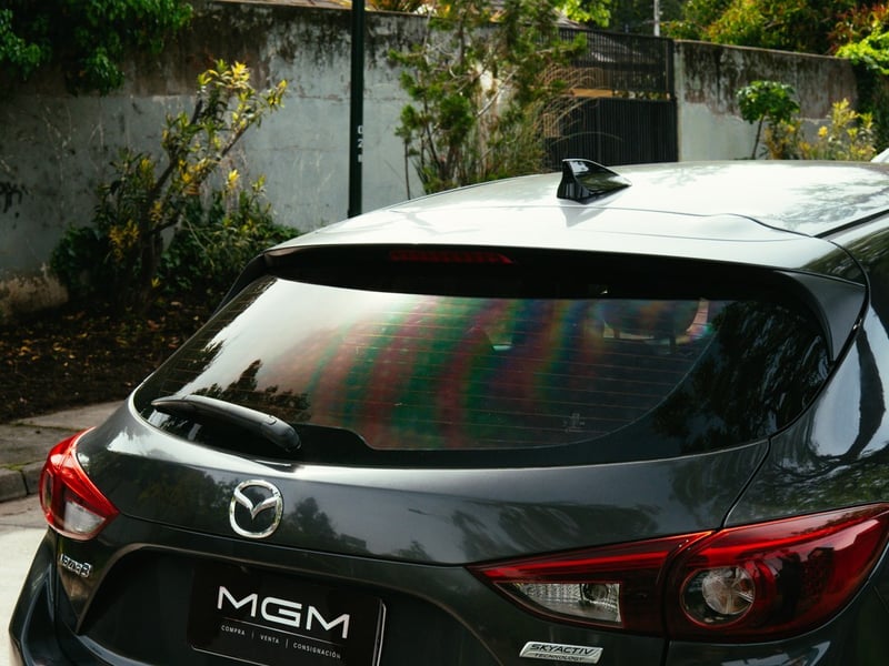 Mazda 3 SPORT 2.0 AT ¡Recién Llegado! ; ;• ; ; ; ;• ; ;Patente 8 ; ;• ; ;NEGRO 2017 - Imagen 5 de 10