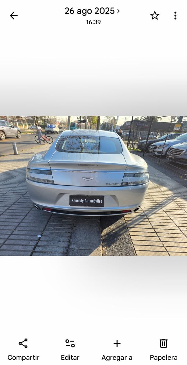 Aston Martin RAPIDE 5.9 4X2 AT 4P. 2011 - Imagen 9 de 10
