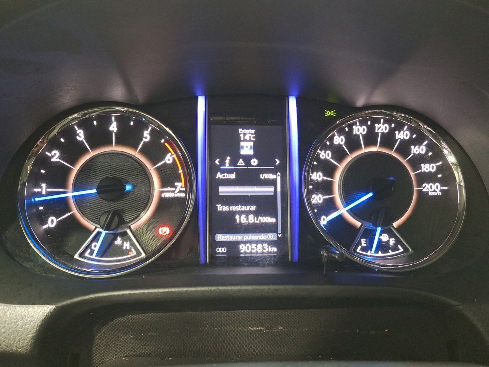 Toyota FORTUNER SRV 4X4 2.7 AUT 2019 - Imagen 20 de 20