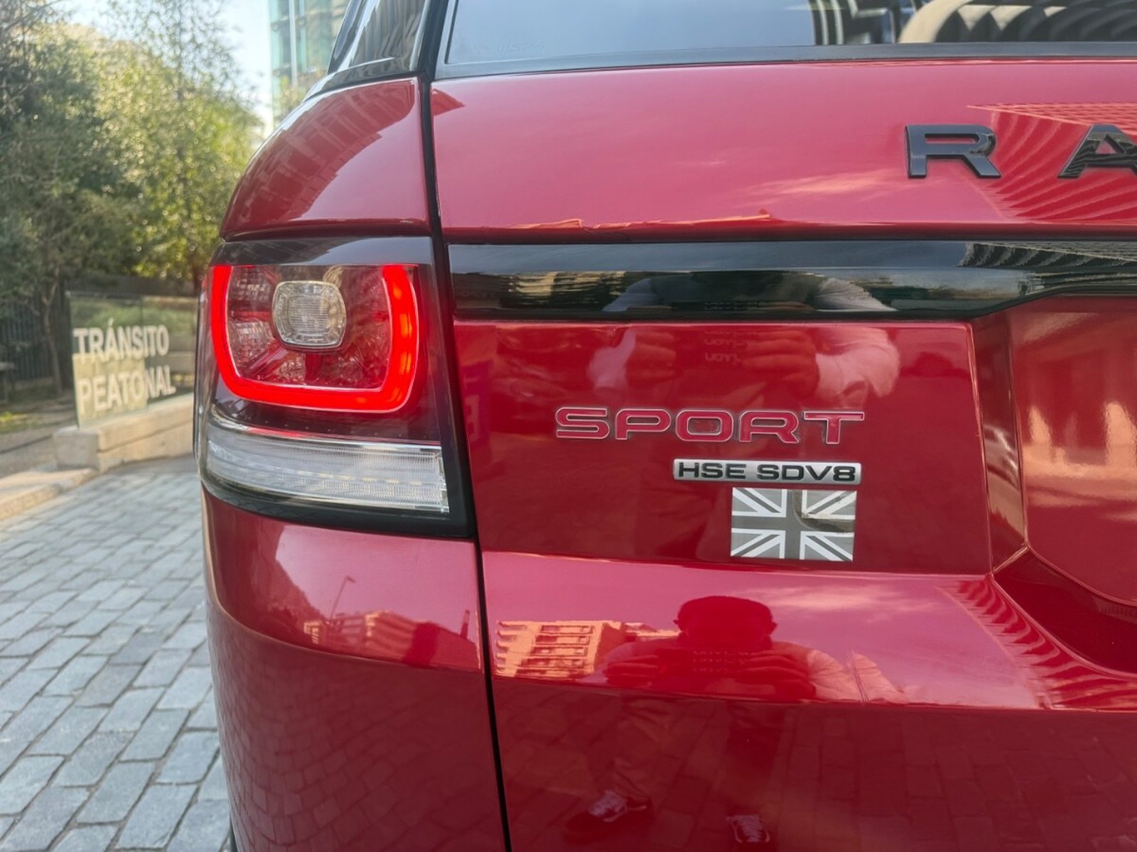 Land Rover RANGE ROVER SPORT HSE 4.4 V8 DIESEL 2018 - Imagen 8 de 10