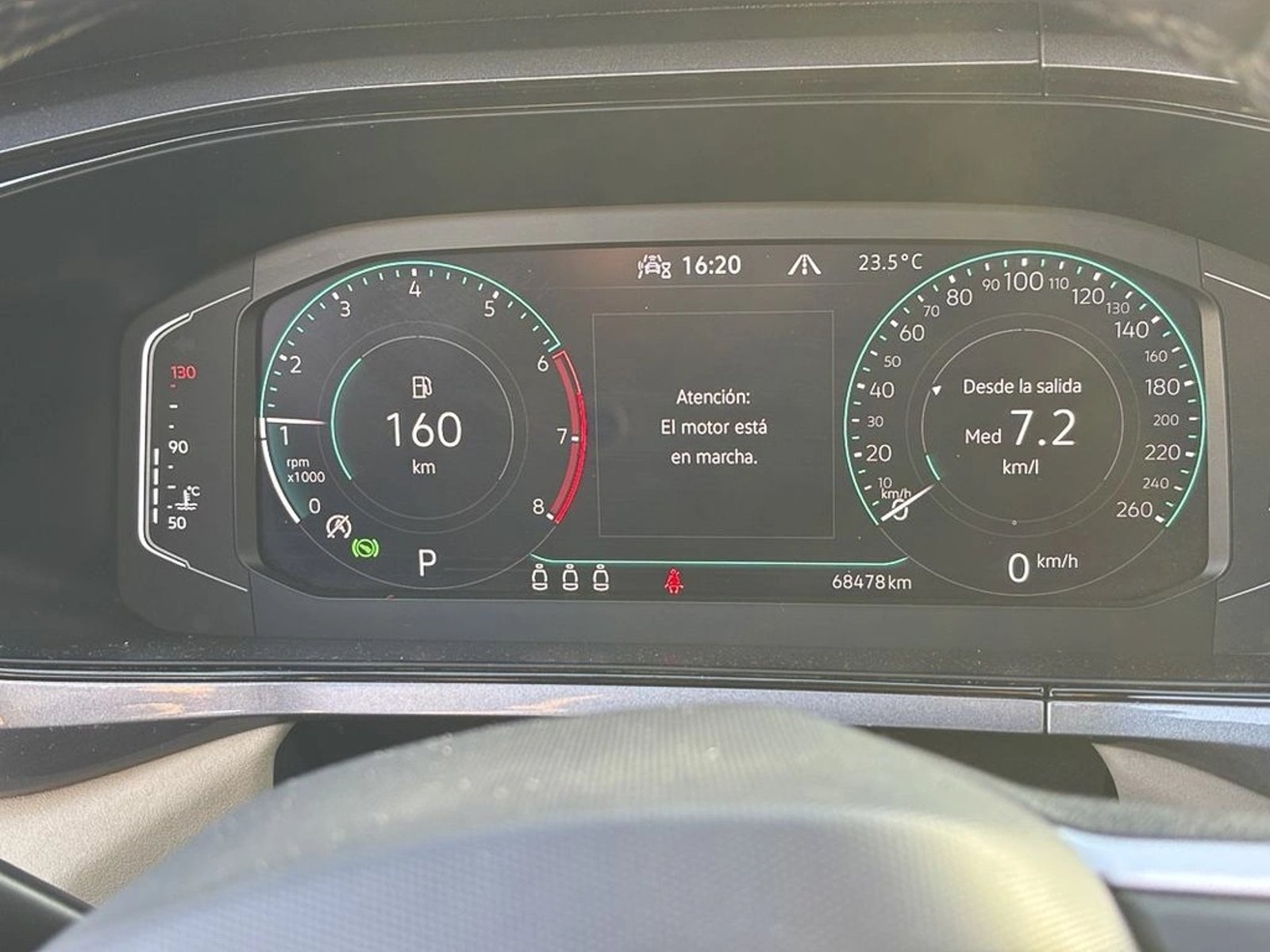 VOLKSWAGEN TAOS 1.4 250 TSI HIGHLINE AUTO HERO 2022 - Imagen 8 de 18