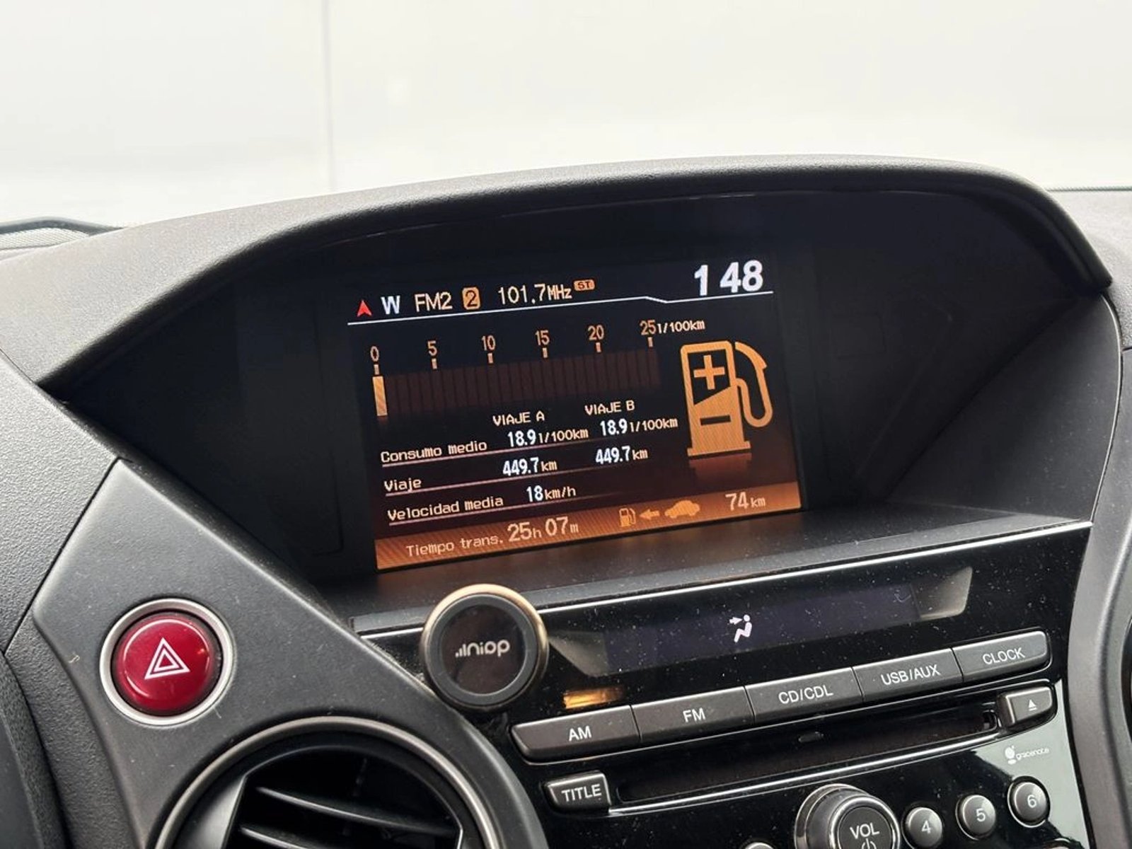 HONDA PILOT 3.5 EXL 4WD AT 5P 2013 - Imagen 12 de 20