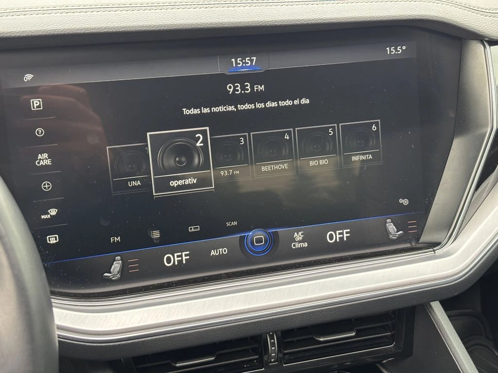 Volkswagen TOUAREG 3.0 V6 TDI DIESEL LIMITED 4WD AT 5P 2019 - Imagen 15 de 20