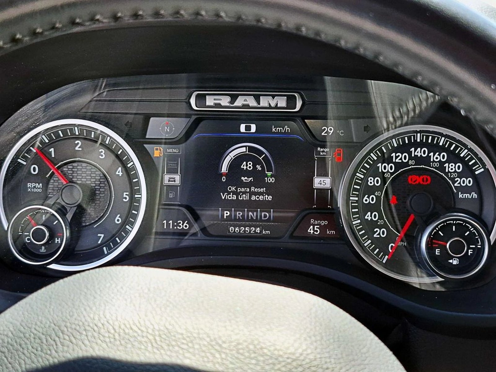 RAM 1500 3.6 BIG HORN 4X4 CREW CAB E-TORQUE AT 4P 2023 - Imagen 16 de 18
