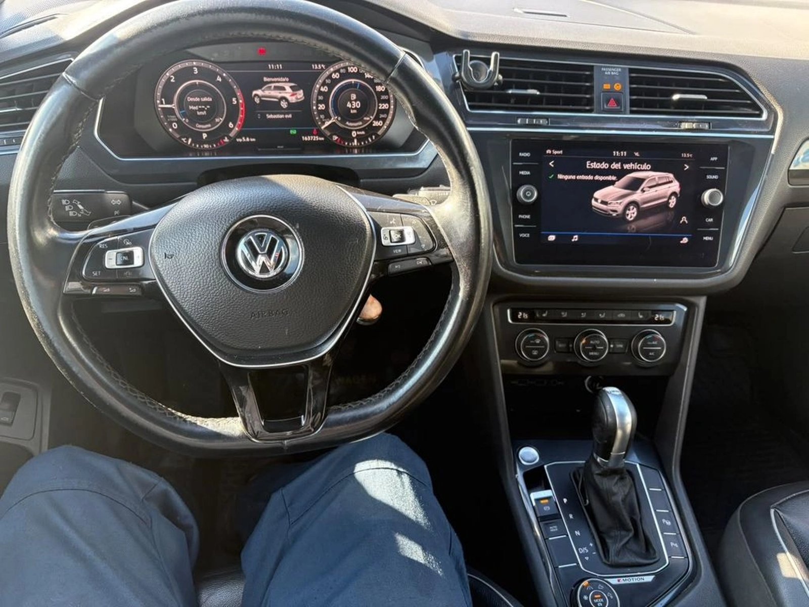 Volkswagen TIGUAN 2.0 TDI COMFORTLINE 4M 5P AT 4X4 DIESEL 2019 - Imagen 9 de 13